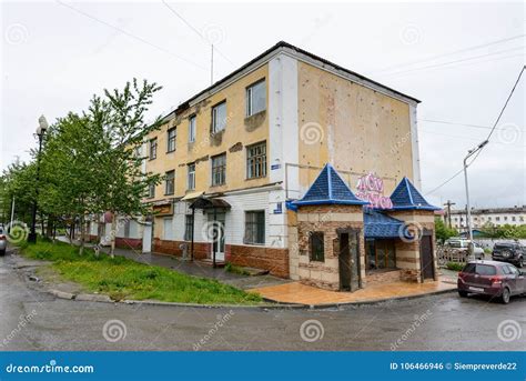 Architecture of Magada, Russian Federation Editorial Photo - Image of ...