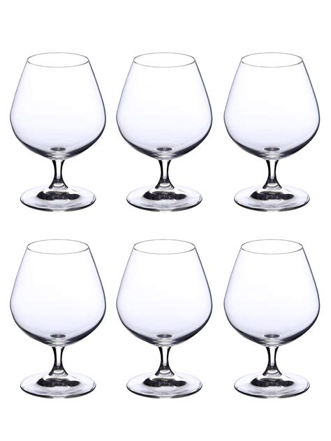 Buy bohemia-crystal Lead-free Crystal Natalie Brandy Drinking Glass ...