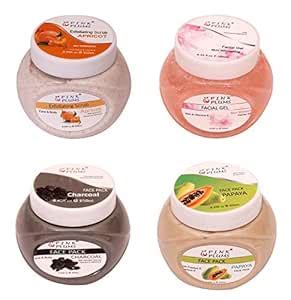 PINK PLUMS Papaya Face Pack | Charcoal Face Pack | Skin-Whitening ...