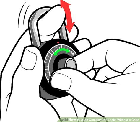 Image result for How to Open Combination Lock without Code