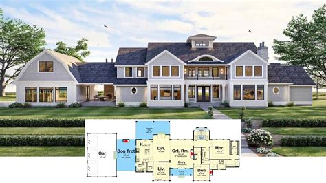 Open Floor Plan Gambrel House 15 House Plans With A Gambrel Roof