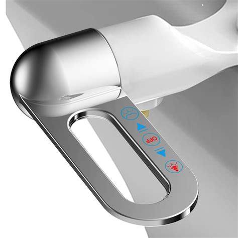 Buy Bidet Attachment for Toilet,Ultra-Slim,Dual Nozzle, Non-Electric ...