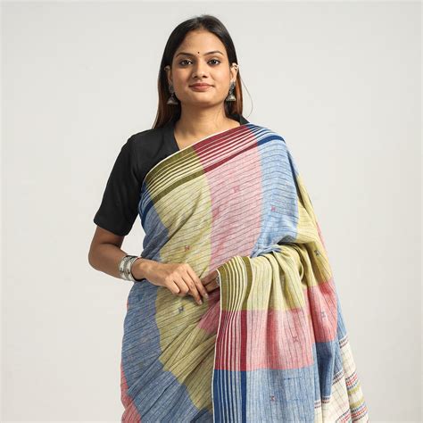 Organic Kala Cotton Bhujodi Handloom Saree