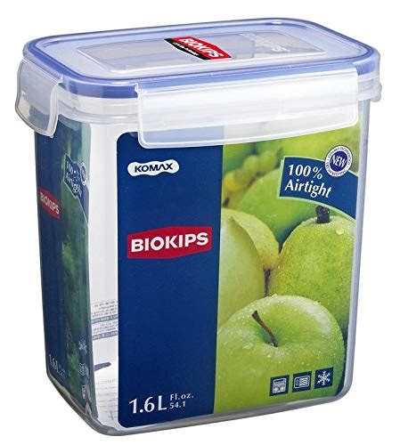 Buy Komax Biokips R22 Plastic Container - 1.6 L, Transparent Online at ...
