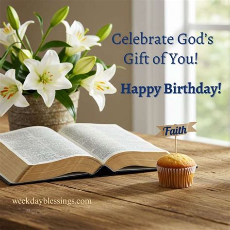 75 Religious Happy Birthday Wishes to Uplift Loved Ones 2025 - Weekday ...