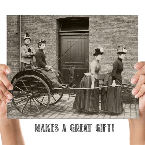 Buy Weird Strange Bizarre Women Pulling Carriage Pony Play - 11x14 ...