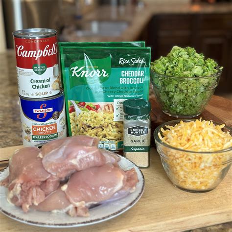 Cheddar Broccoli Chicken and Rice | Easy chicken and rice, Knorr ...