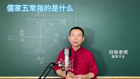 刘恒易经：儒家五常指的是什么_腾讯视频