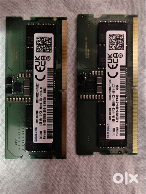 16 GB (2 x 8 GB) DDR5 Sodimm RAM 5600 MT/s - Computers & Laptops ...