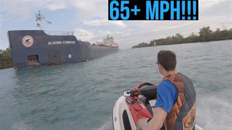 top speed jet ski