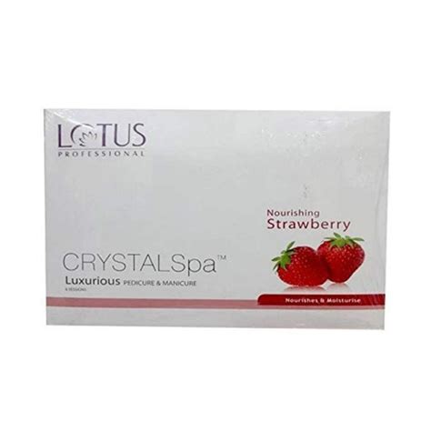 Lotus Professional Crystal Spa - Nourishing Strawberry Luxurious Pedic