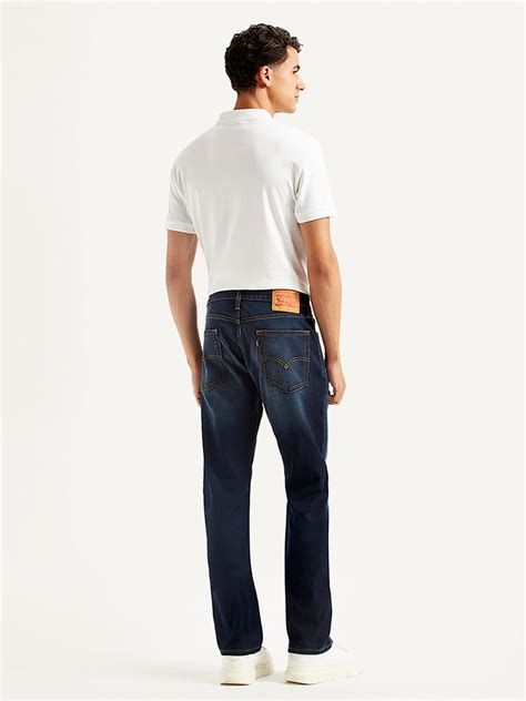 Men's 513 Blue Slim Straight Fit Mid Rise Jeans – Levis India Store