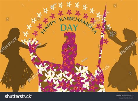Happy King Kamehameha Day Hawaiian Holiday Stock Vector (Royalty Free ...