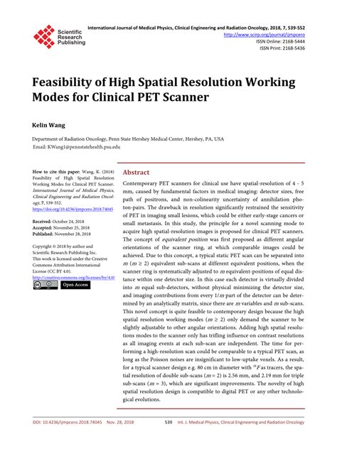 Image result for Spatial Resolution Pet