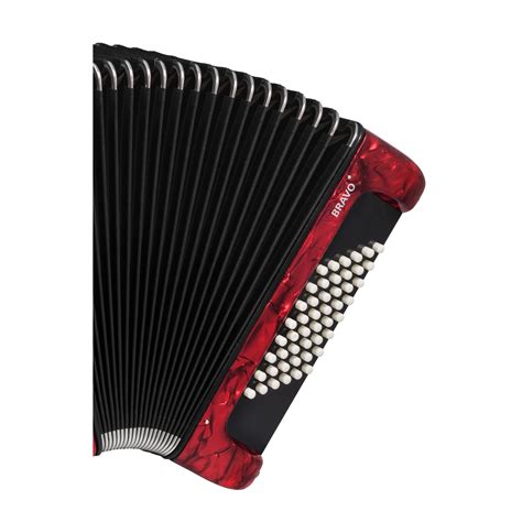 Snapklik.com : Hohner Bravo II 48 Chromatic Piano Key Accordion