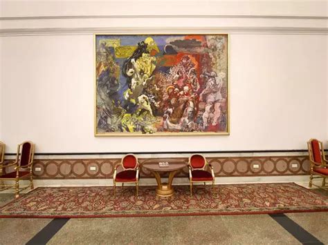Painting a different picture - Rashtrapati Bhavan gets a new ceremonial ...
