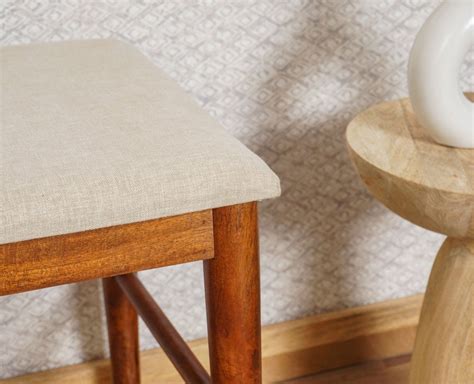 Boston Solid Wood Three Seater Bench