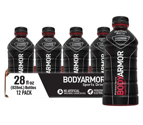 Power Up Your Performance with Bodyarmor Sports Drink - Blackout Berry ...