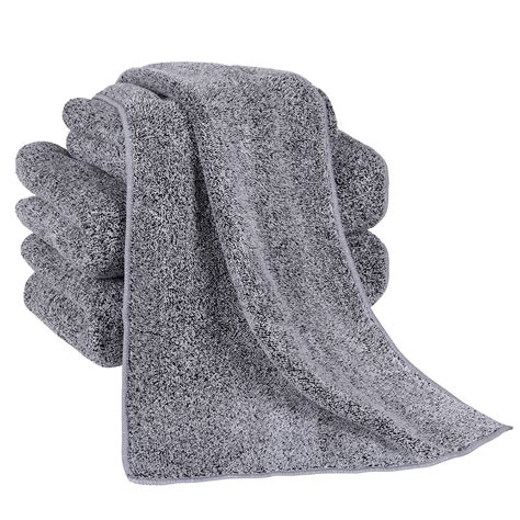 2020 Hot Coral Fleece Towel Microfiber Bamboo Charcoal Fiber Bath Towel ...