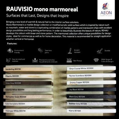 Masking Tape - REHAU MONO MARMOREAL KLARRA 9014M Trader - Retailer from ...