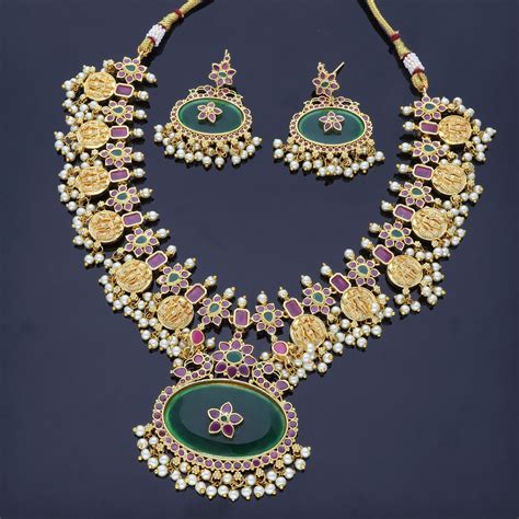 Guttapusalu Necklaces Online for Women at Violet & Purple in Hyderabad ...