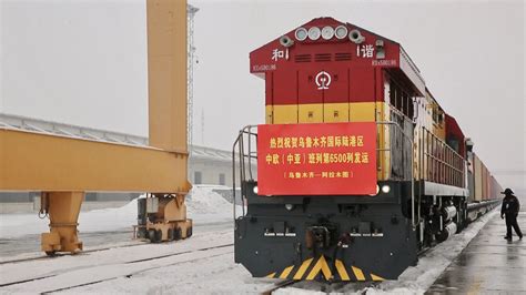Xinjiang land port sends 6,500th freight train to Europe, Central Asia - CGTN