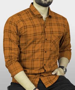 Surhi Men Checkered Casual Yellow, Black Shirt - Buy Surhi Men ...