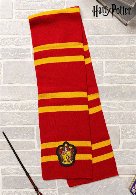 Deluxe Harry Potter Gryffindor Knit Scarf | Gryffindor Accessories