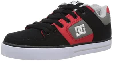 Buy DC Men's Pure TX Skate Shoe,Black/Battleship/Athletic Red,7.5 M US ...