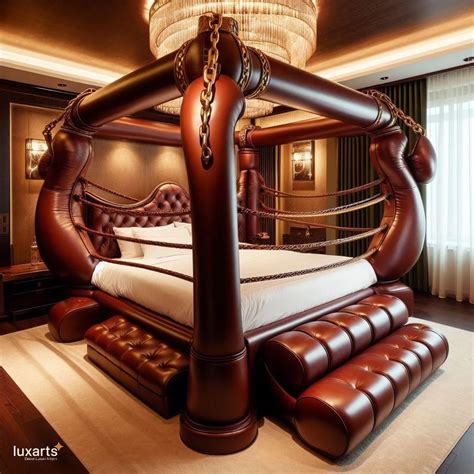 Knock Out Comfort: Boxing Ring-Inspired Bed for Athletes and ...