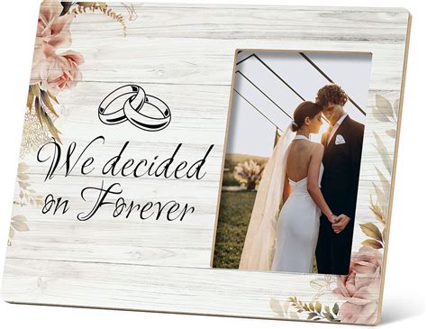 Amazon.com - SRADMO Engagement Photo Frame - Wedding Couples Picture ...