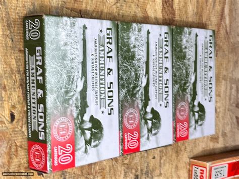 Graf & Sons Ammo 7.5 x 55 Swiss