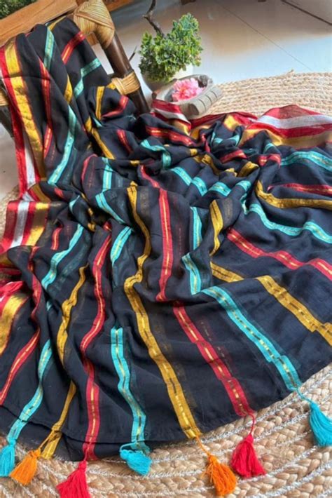 Roddur Kotha Mul Cotton Saree – Monamaar