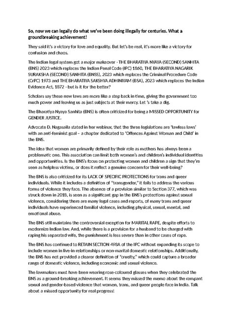 Dr - draft - So, now we can legally do what we've been doing illegally ...