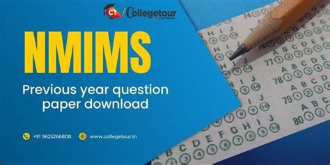 NMIMS Previous year question paper download#R##N#