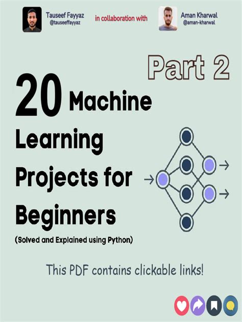 20 Machine Learning Projects For Beginners | PDF | Machine Learning | Information Science