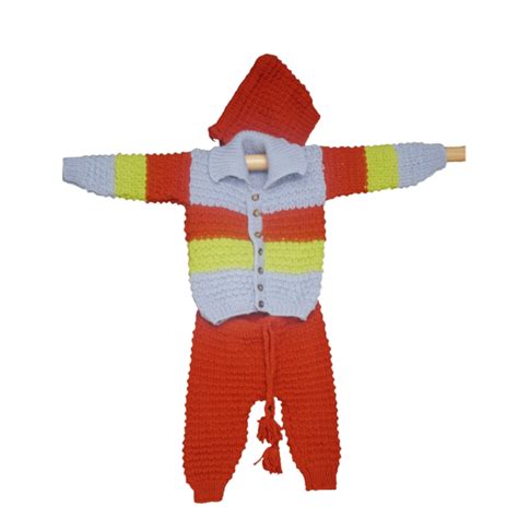 Multi Colour Woollen Set for infant | 100% Organic Wool – Mojopanda ...