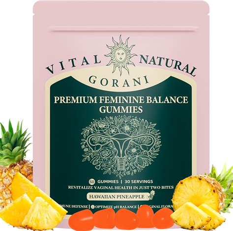 Amazon.com: Gorani Feminine Balance Gummies – Probiotic Support for Women’s Intimate Health ...