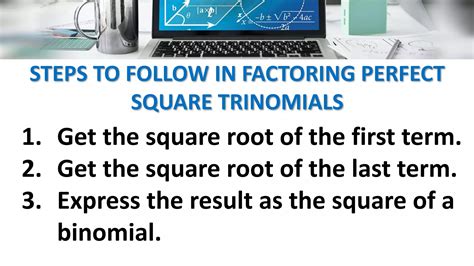 factoring perfect trinomials | PPTX