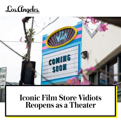 Vidiots, a popular video rental store in Santa Monica, is reopening as ...