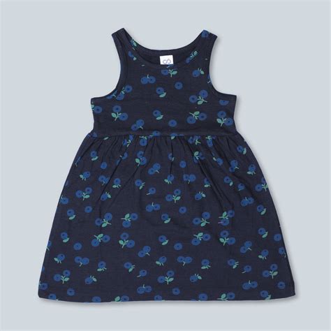 Blueberry Jersey Dress – BabyCo Organics