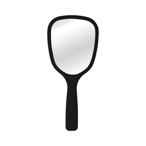 Shryoan Handheld Makeup Mirror | Clear Face Mirror with Handle