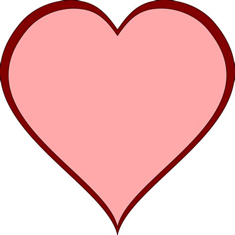 Pink Heart Vector - ClipArt Best