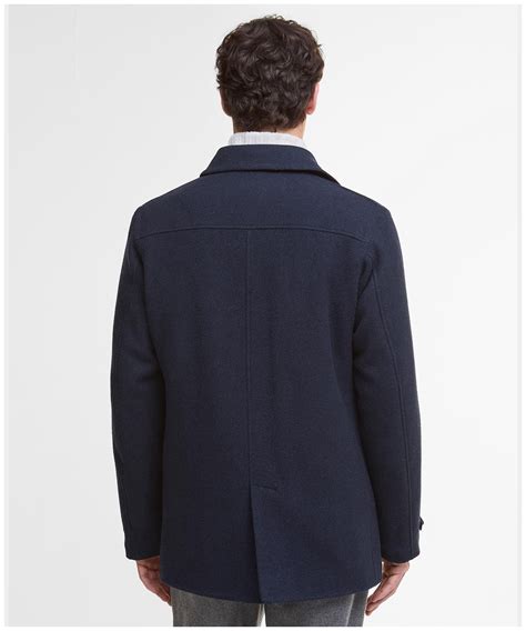 Men's Barbour Newfield Wool Pea Coat