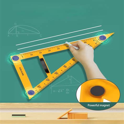 NOVENI Classroom Whiteboard Math Geometry Tool Set with India | Ubuy