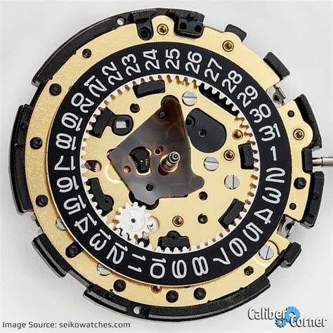 Seiko Caliber 3X22 Watch Movement