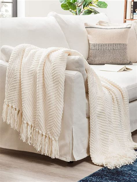 Throw Blanket On Sofa