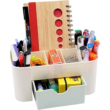 HEATHER Stationery Pen Stand Metal Mesh Office Desk Organizer | Black ...