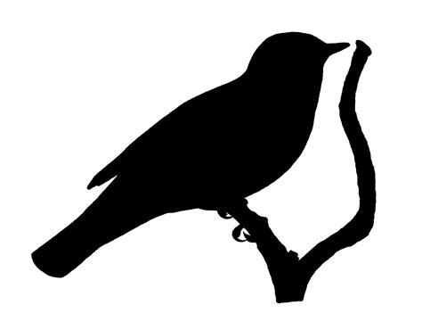 Free Bird Silhouette Clip Art