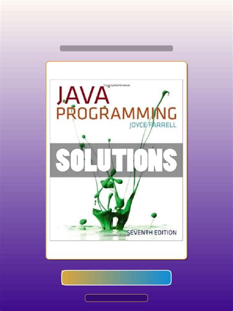 Java Programming Joyce Farrell 的图像结果